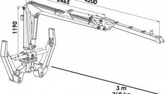 Hydraulická ruka 2.42
