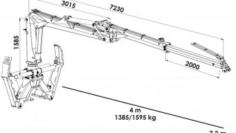 Hydraulická ruka 7.72 HP
