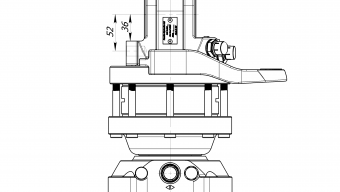 Rotátor FHR 4500SF, 4,5t